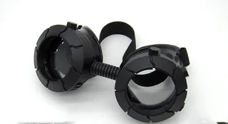 Steampunk gas mask face - Black