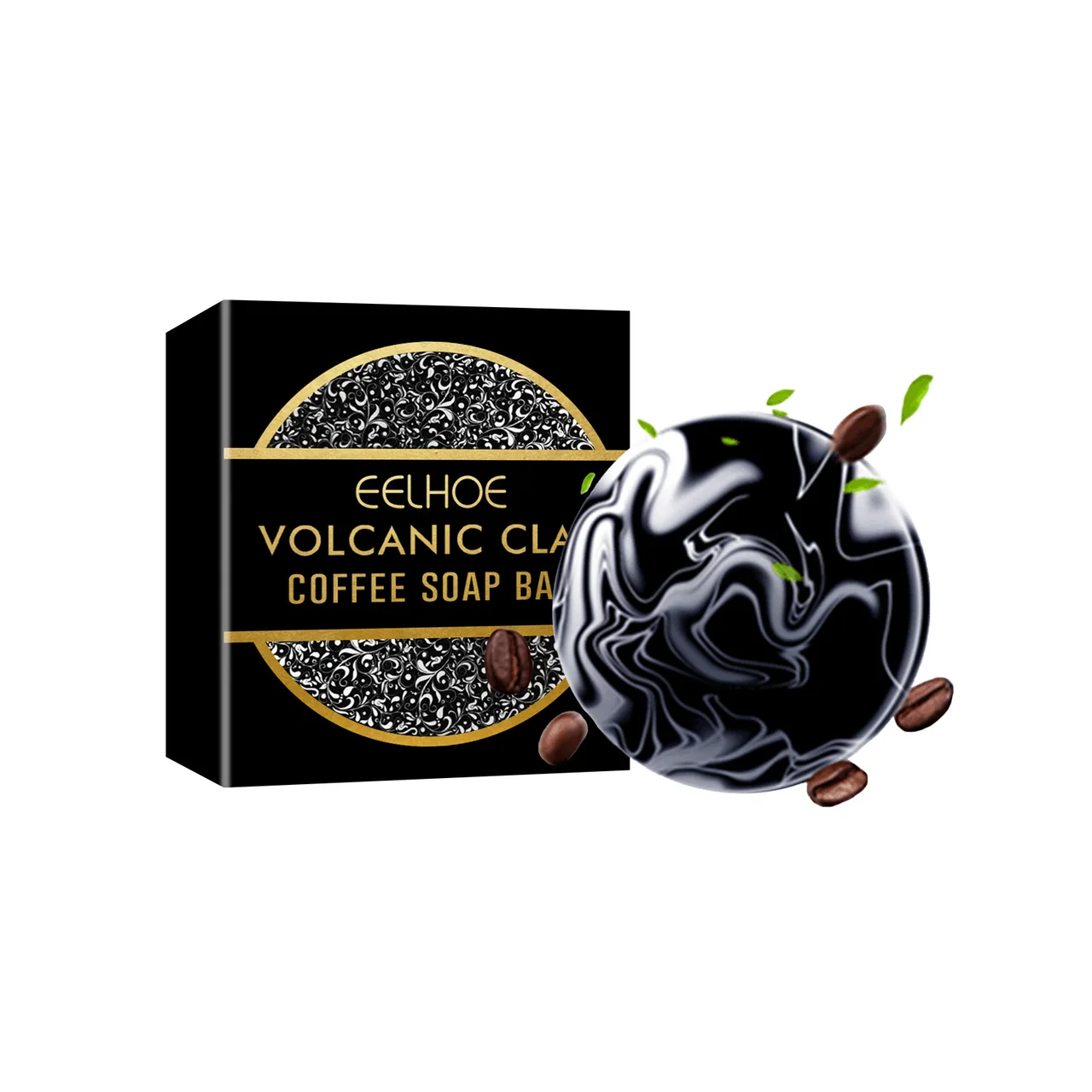 Mineral mud volcanic mud to ash soap