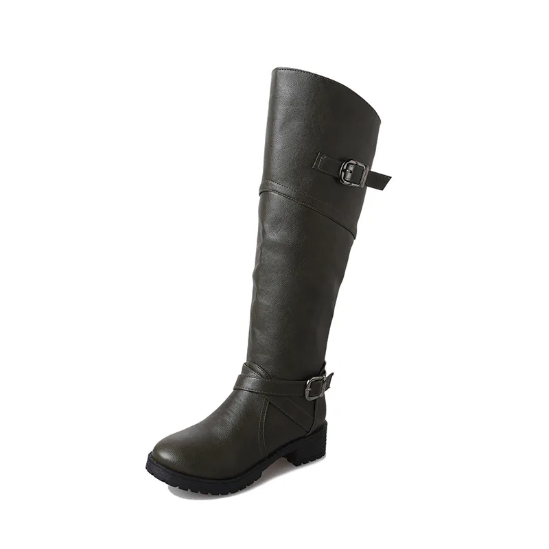 European fashion all match boots Green - Shop at LoveMi