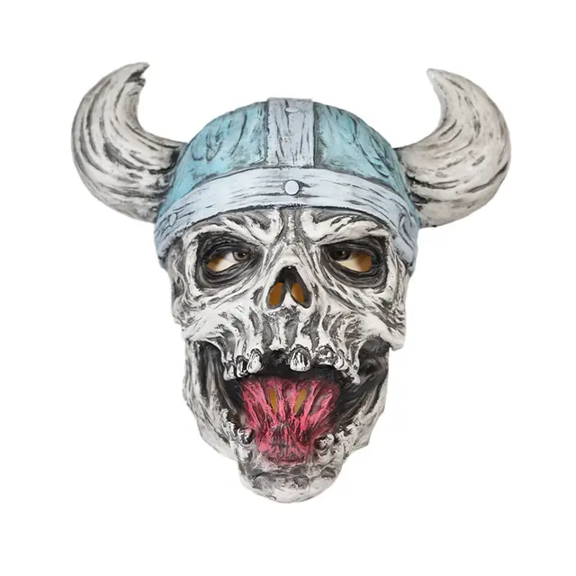 Halloween Viking Ugly Latex Mask Default - Shop at LoveMi