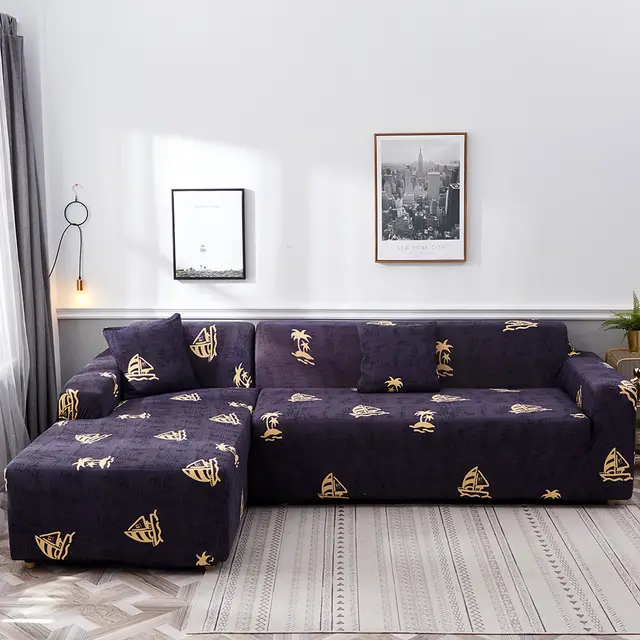 Printed sofa cushion sofa cover sofa cover K - Shop at LoveMi