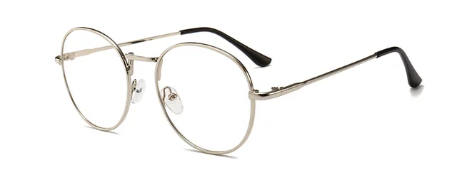 Anti Glare Eye Protection Fashion Eyeglasses Silvery - Shop at LoveMi