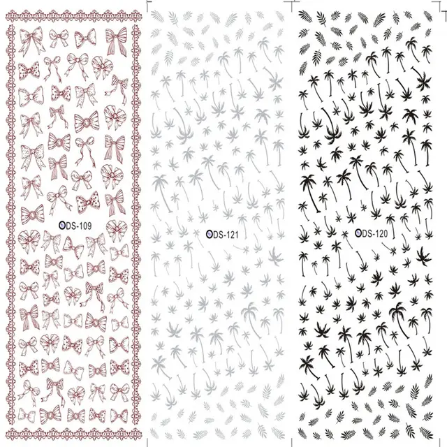 Watermark sticker decal nail sticker Ds120 - Shop at LoveMi