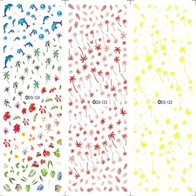 Watermark sticker decal nail sticker Ds123 - Shop at LoveMi