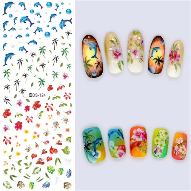 Watermark sticker decal nail sticker Ds124 - Shop at LoveMi
