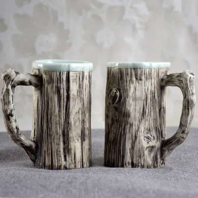 Hot bark mugs 300Ml - Shop at LoveMi
