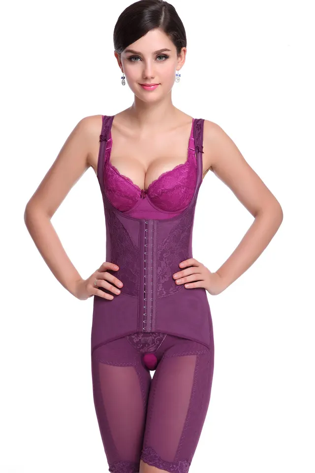 TBreasted bodysuit Purple - Shop at LoveMi