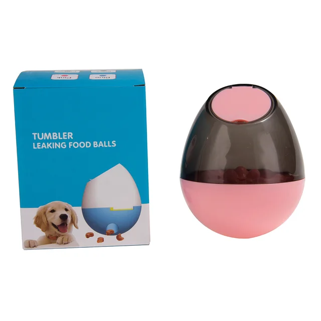 Interactive Dog Cup, Dog Food Dispenser, Leaky Ball Tumbler Powder - Shop at LoveMi