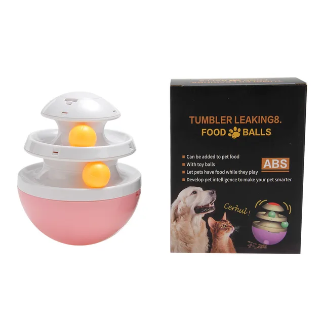 Interactive Dog Cup, Dog Food Dispenser, Leaky Ball White Powder - Shop at LoveMi