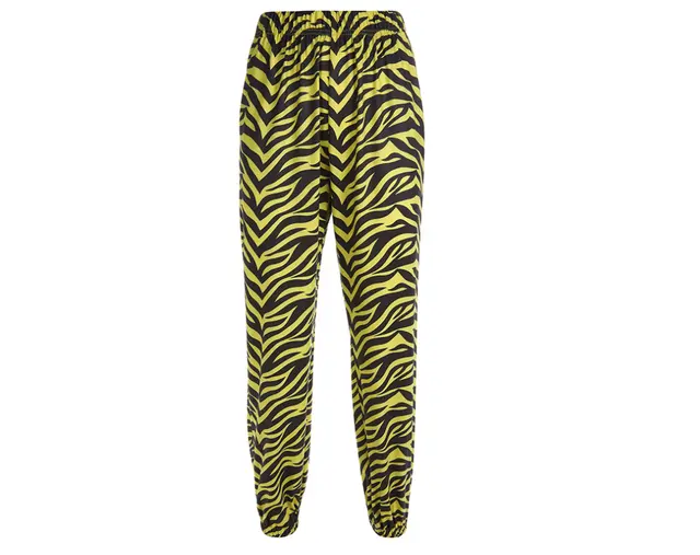 YELLOW ZEBRA PATTERN SWEATPANTS Yellow - Shop at LoveMi