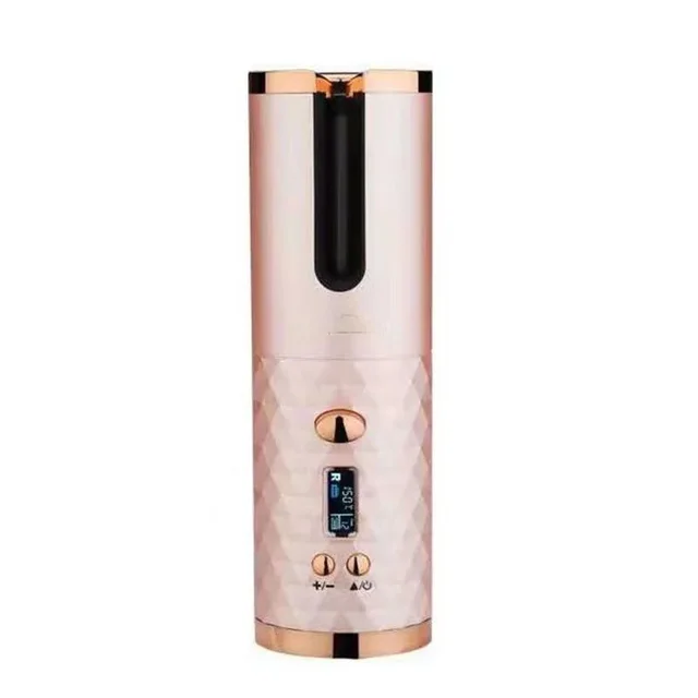 Multifunctional Automatic Wireless Curling Iron Pink2 - Shop at LoveMi