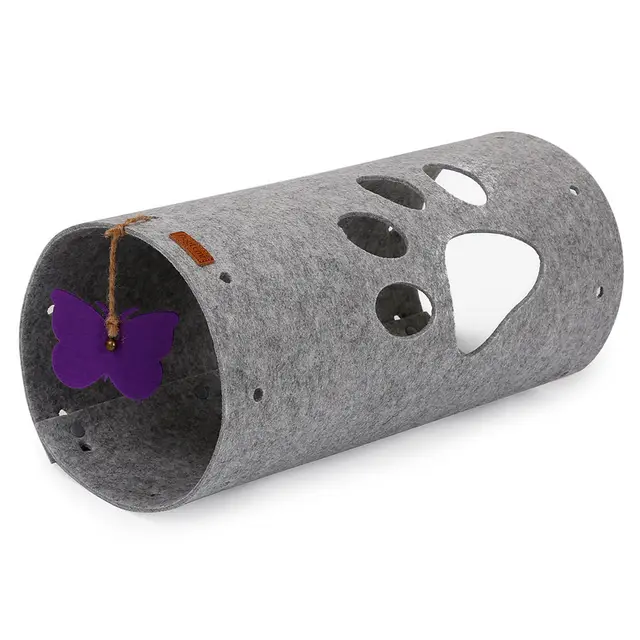 DIY splicable folding cat tunnel Grey - Shop at LoveMi