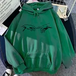 Candy-colored sweatshirt sketch by Adam's hand - Olive