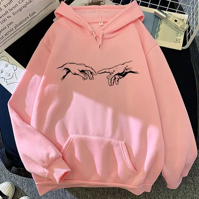 Candy colored sweatshirt sketch by Adam's hand Pink - Shop at LoveMi