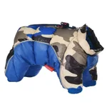 Dark Blue Camouflage