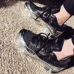 Internally increased color matching old shoes - Black