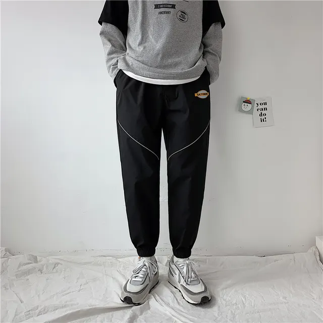 Loose fit harem pants Black - Shop at LoveMi