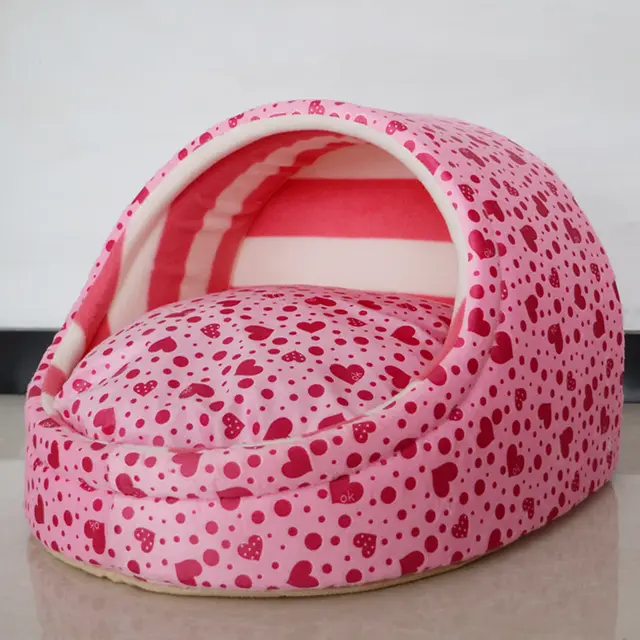 Removable and washable autumn pet nest Pink - Shop at LoveMi
