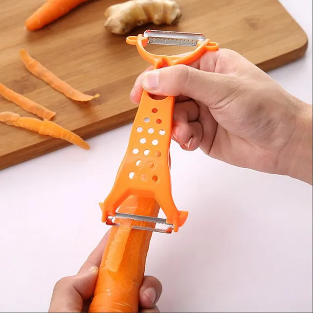 Multifunctional double head peeler Orange - Shop at LoveMi