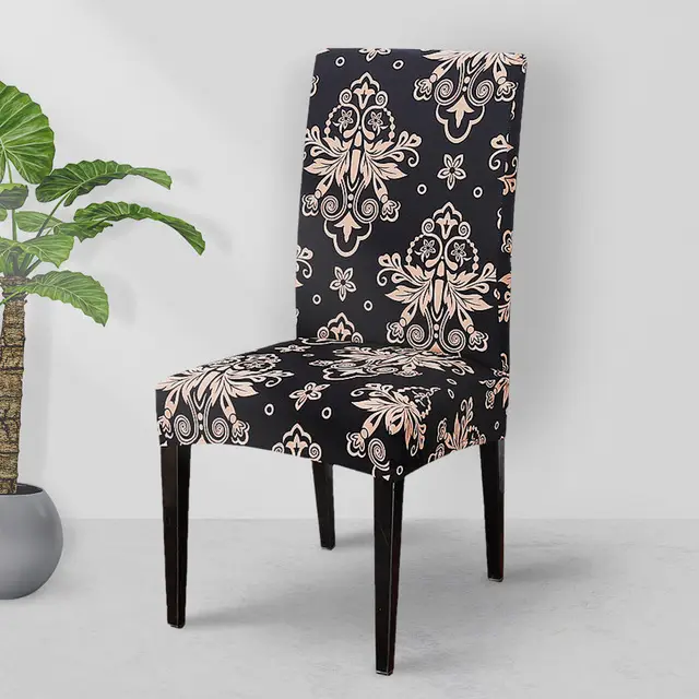 Printed dining chair cover 18 Style - Shop at LoveMi