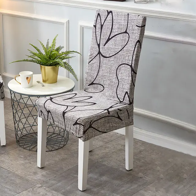 Printed dining chair cover 5 Style - Shop at LoveMi