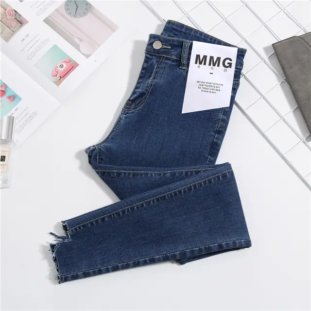 Light colored skinny jeans Dark Blue - Shop at LoveMi