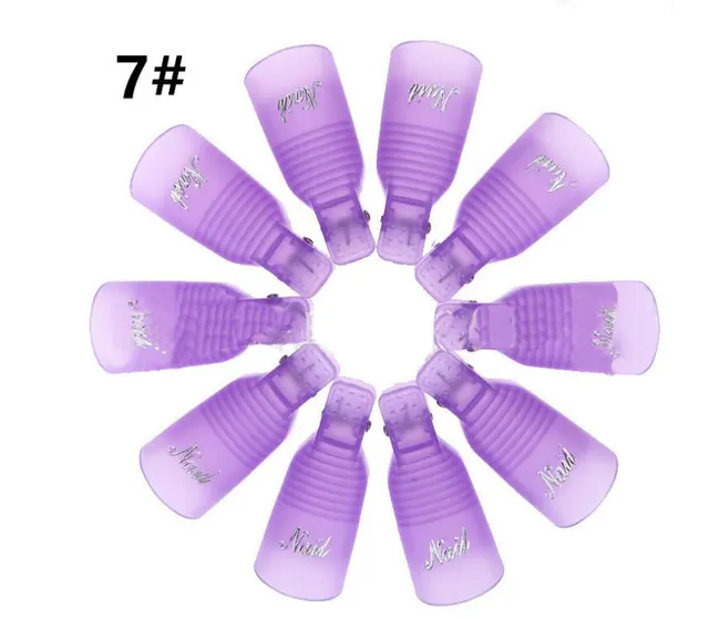 Gel Nail Polish Remover Clips Purple - Shop at LoveMi