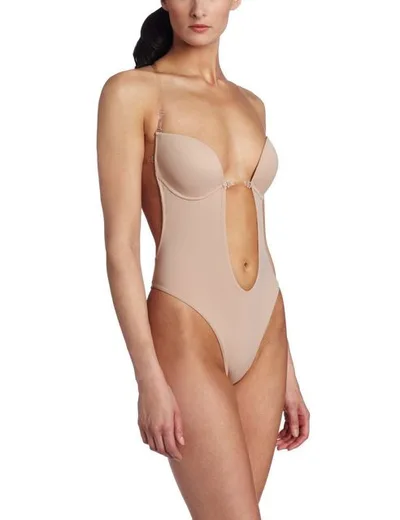 Backless Body Shaper Bra For Summer Evenning Dress Beige - Shop at LoveMi