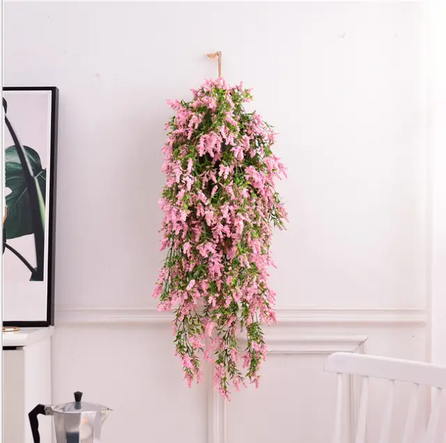 artificial flower, decoration. hanging flower, family decoration garden wedding Pink - Shop at LoveMi