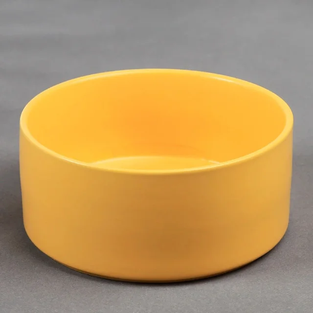 Cat and dog food bowl dog bowl Yellow - Shop at LoveMi