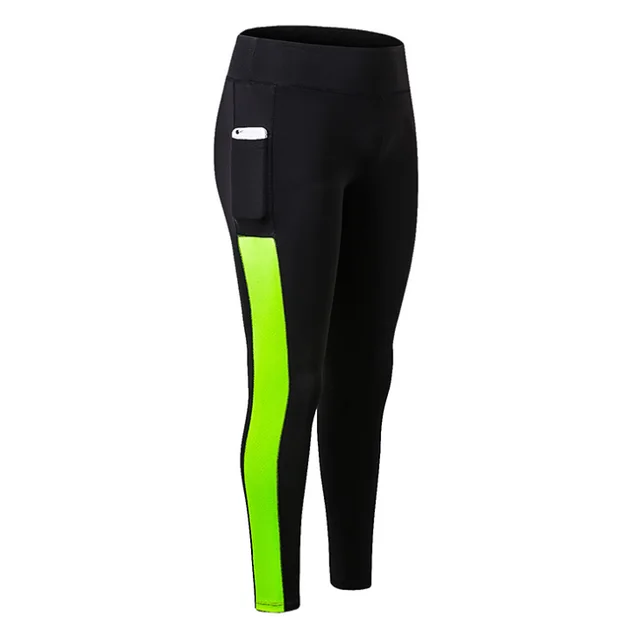 Women Yoga Pant With Pocket Tights Energy Seamless Sports Pants For Women High Waist Sport Leggings Fitness Running Pants Women Black Green - Shop at LoveMi