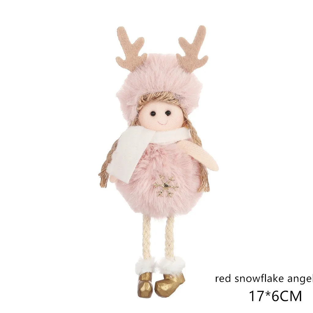 Christmas angel plush pendant - Pink