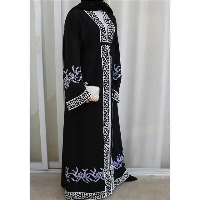 Stitching lace embroidered cardigan Black - Shop at LoveMi