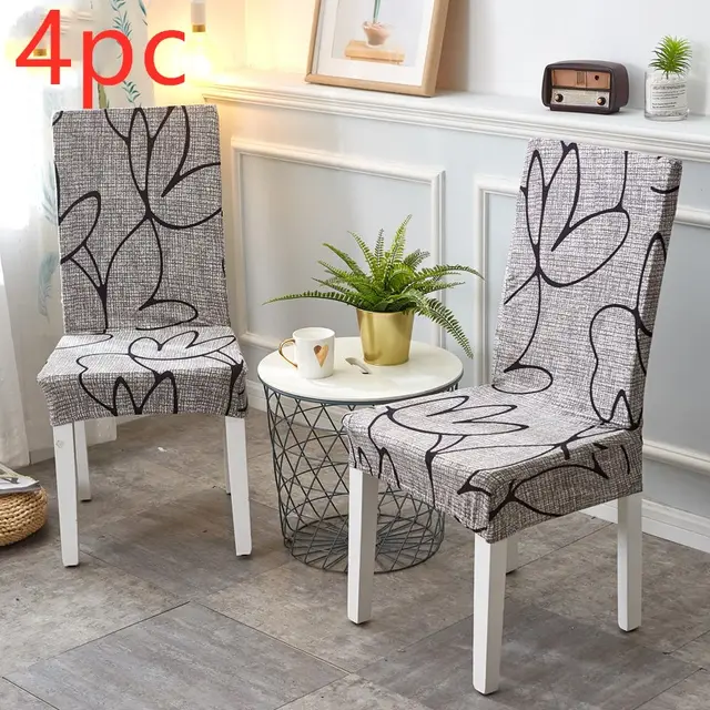 Stretch Elastic Chair Covers For Wedding Dining Room Office Banquet Housse De Chaise Chair Cover - Shop at LoveMi
