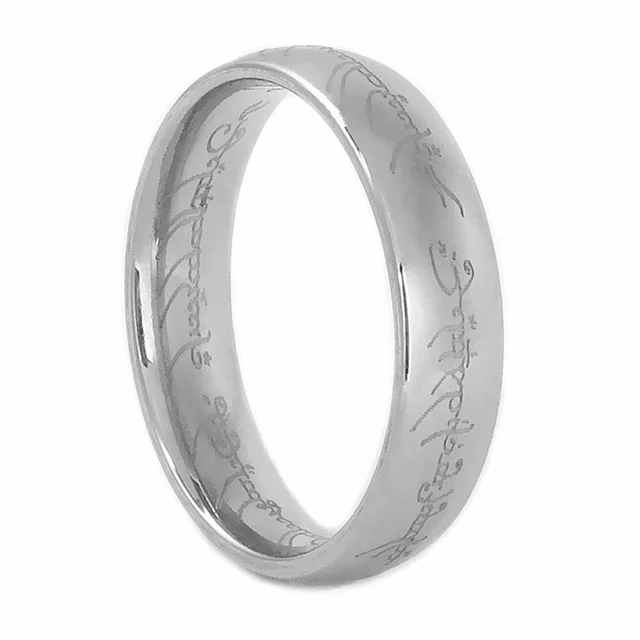ZORCVENS Midi Stainless Steel One Color Power Ring Gold Ring Wedding Ring Lovers Fashion Jewelry Women's Silvery - Shop at LoveMi