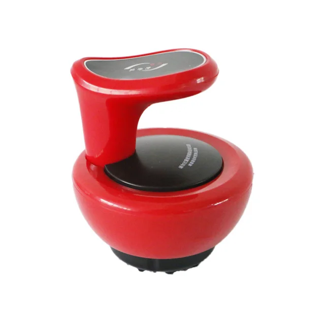 Electric Body Scraping Massager Negative Pressure Cupping Machine Meridian Suction Massage Magnetic Therapy Device Red English Version - Shop at LoveMi