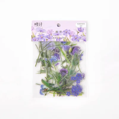 Flower Breeze PET Sticker Bag Delicate Fragrance - Shop at LoveMi