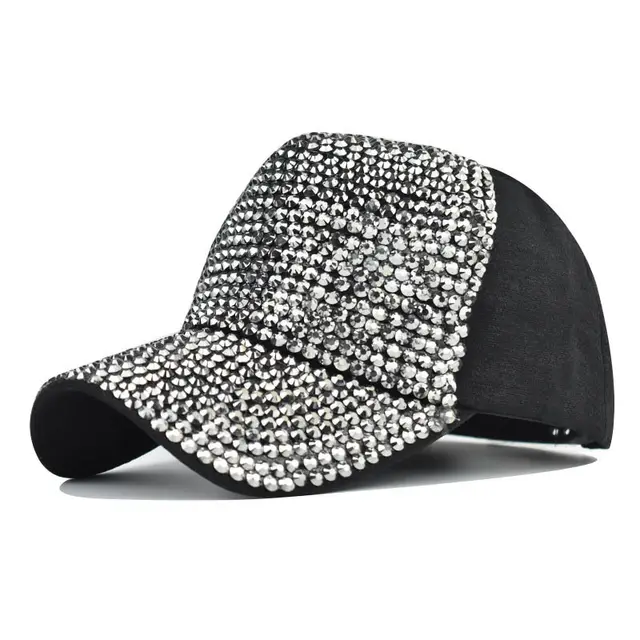 Diamond Baseball Cap Light Board Cap Grey - Shop at LoveMi
