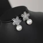 Stud Earrings 925Silver Needl