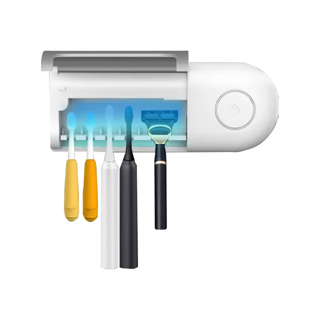 Intelligent Air Drying Sterilization Storage Box For Electric Toothbrush White - Shop at LoveMi