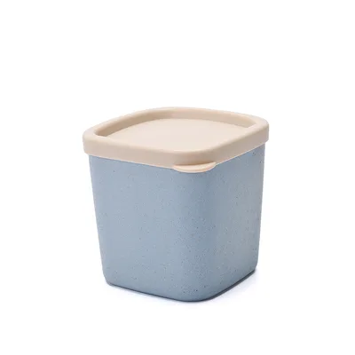 Wheat straw fresh keeping sealed storage box Blue - Shop at LoveMi