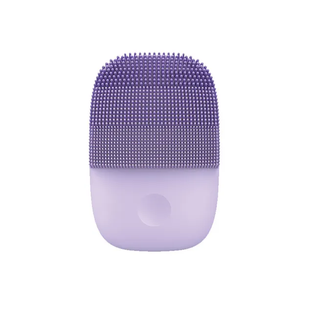 Electric facial cleanser Purple 2Pcs - Shop at LoveMi