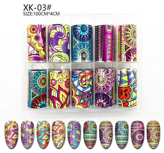 Manicure Sticker Set Xk03 - Shop at LoveMi