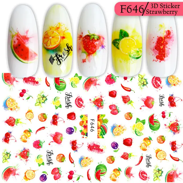 3D adhesive sticker color F646 - Shop at LoveMi
