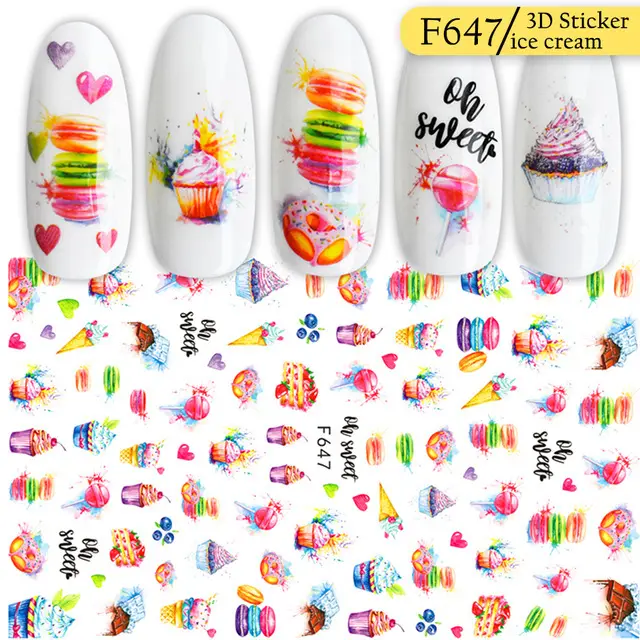 3D adhesive sticker color F647 - Shop at LoveMi