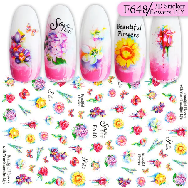 3D adhesive sticker color F648 - Shop at LoveMi