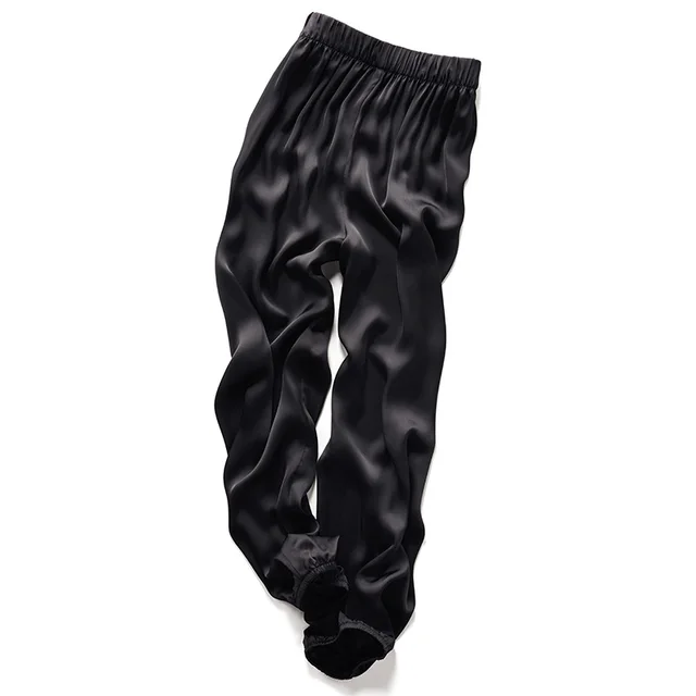 Casual wild net red trousers Black - Shop at LoveMi