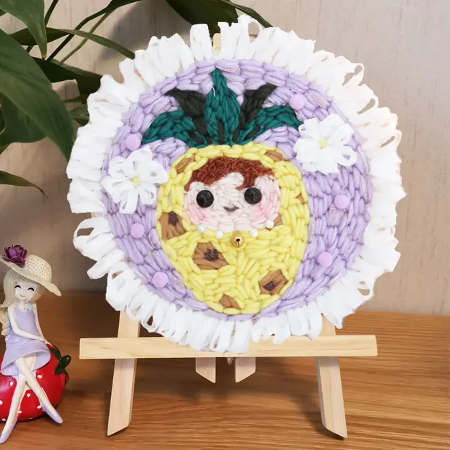 DIY embroidery material package Pineapple - Shop at LoveMi