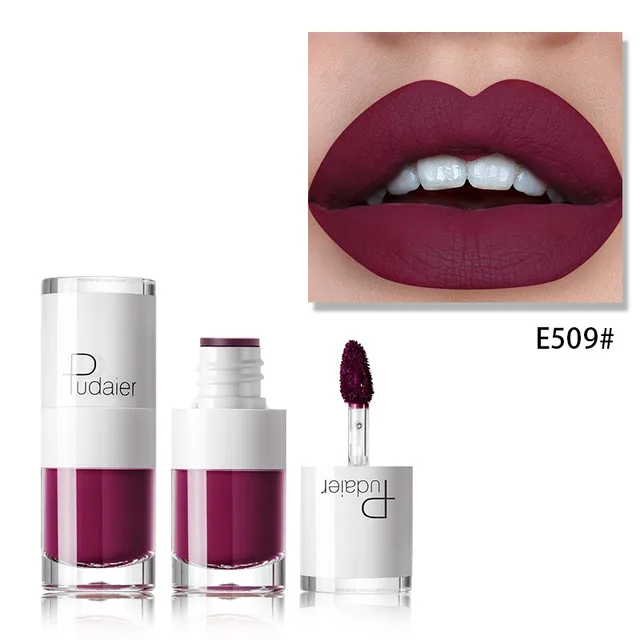 Lipstick 16 color white bottle matte lip gloss lasting moisturizing E509 - Shop at LoveMi