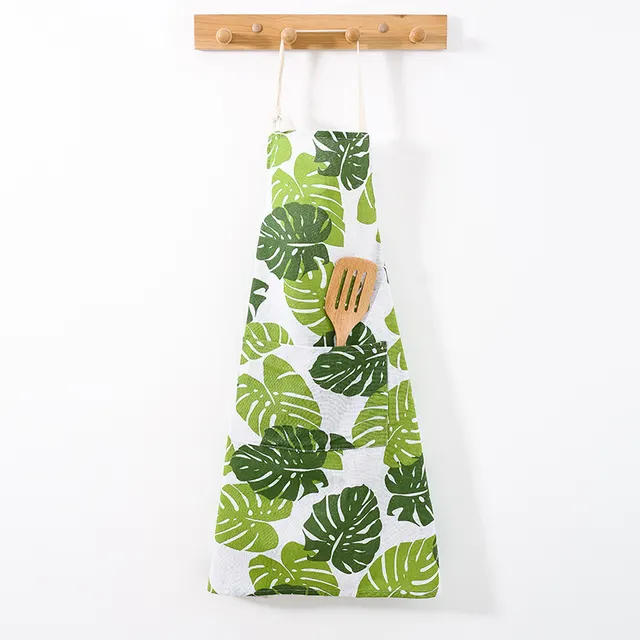 Cotton and linen Kitchen Apron 3Style - Shop at LoveMi